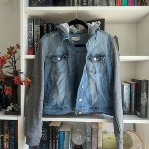 Ci Sono denim sweater hoodie jacket